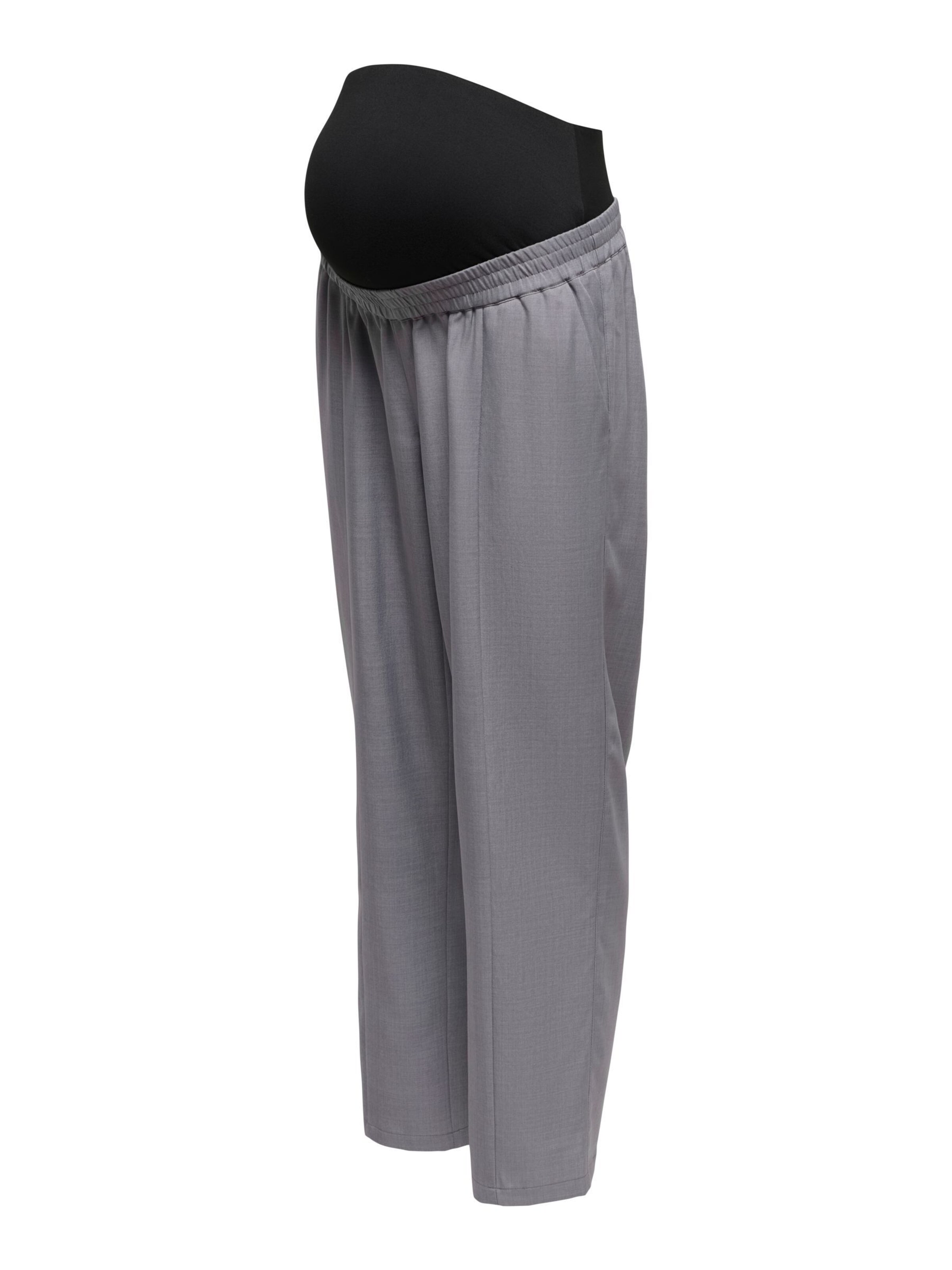 Only Maternity regular Bukser 'OLMISADORA' i grå