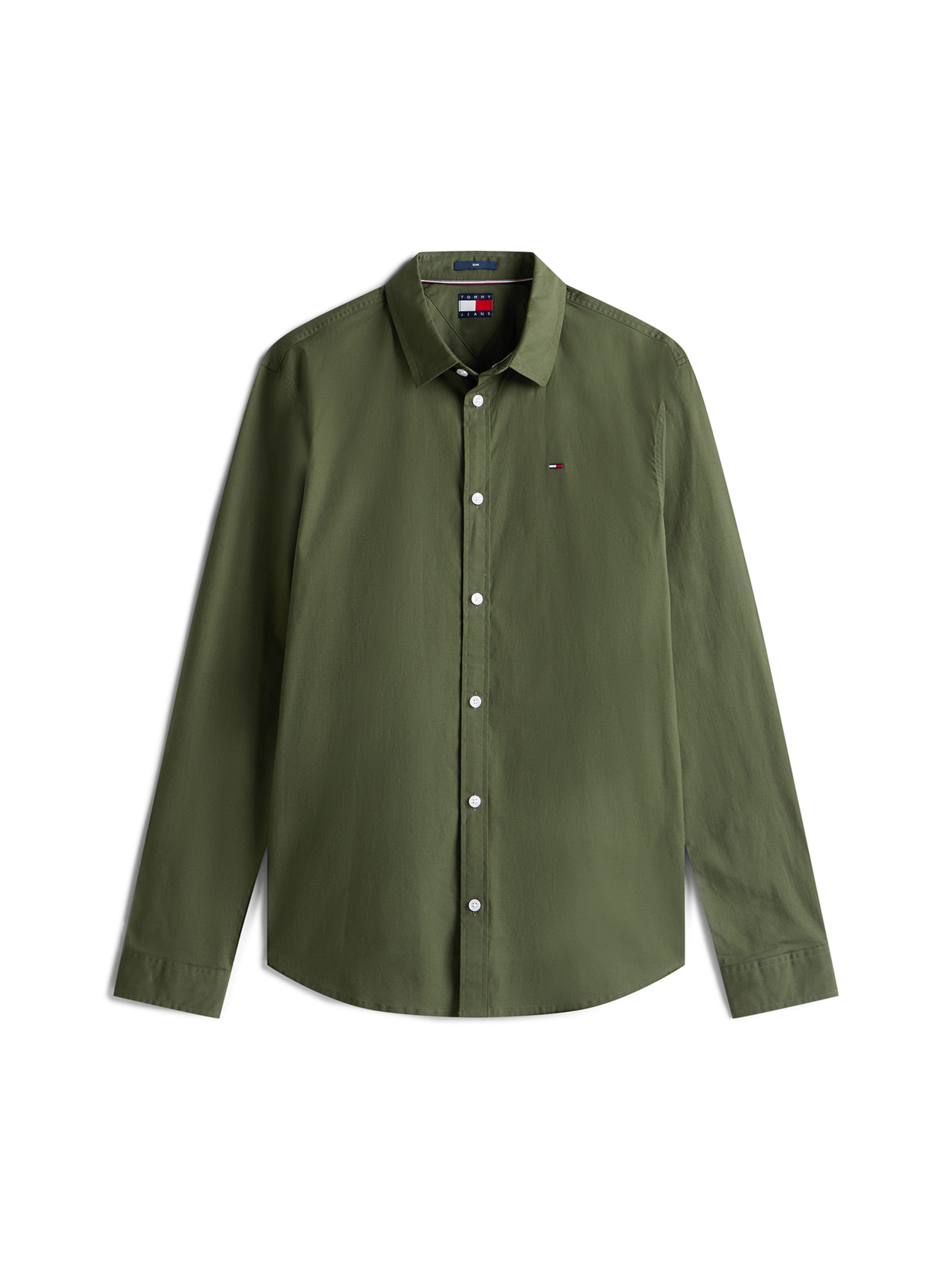 Tommy Jeans Πουκάμισο σε πράσινο: μπροστά