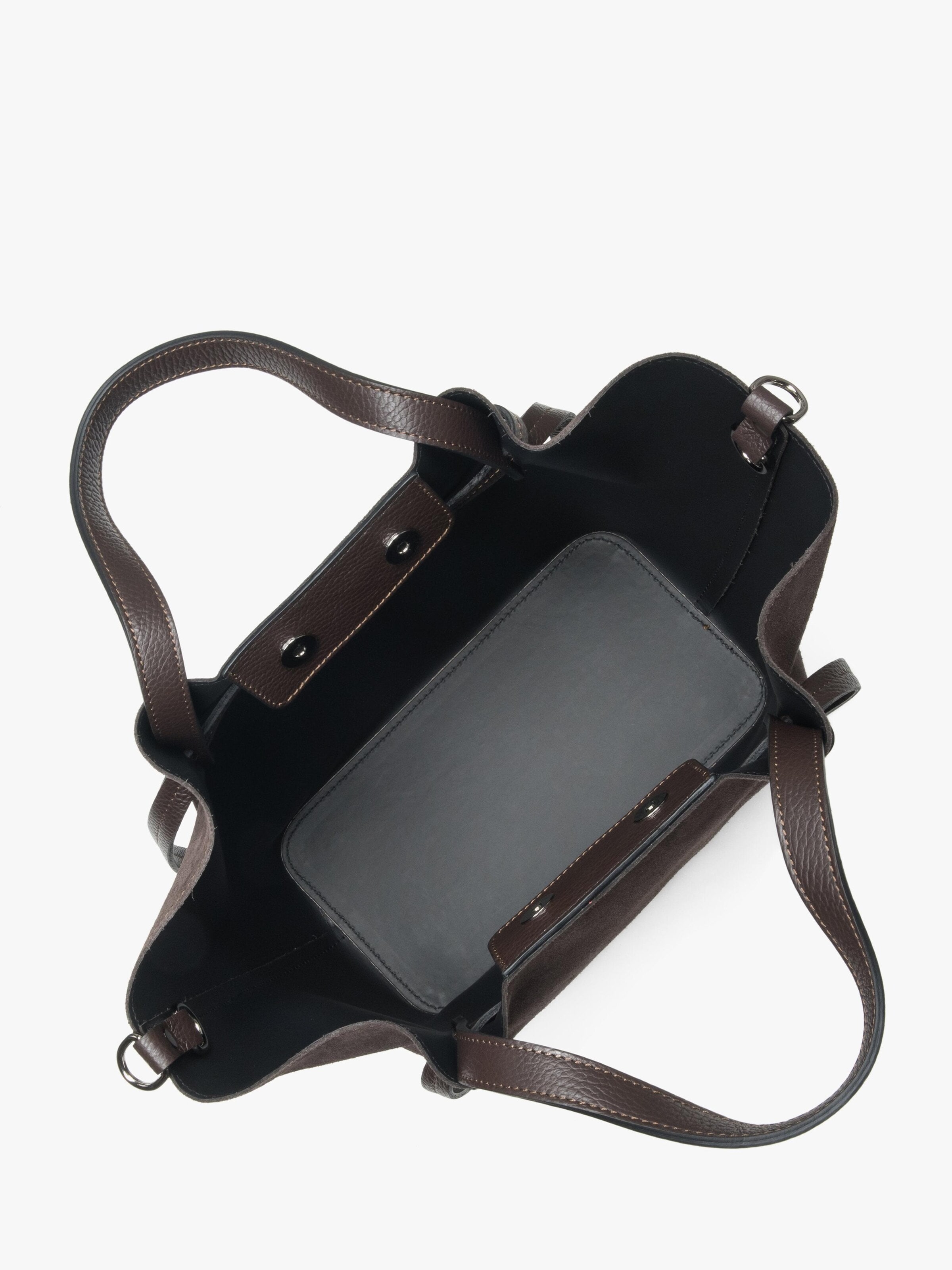 Estro Handtasche '1395'‌‌‌‌‌‌‌ in Braun