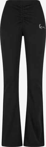 évasé Pantalon Karl Kani en noir : devant