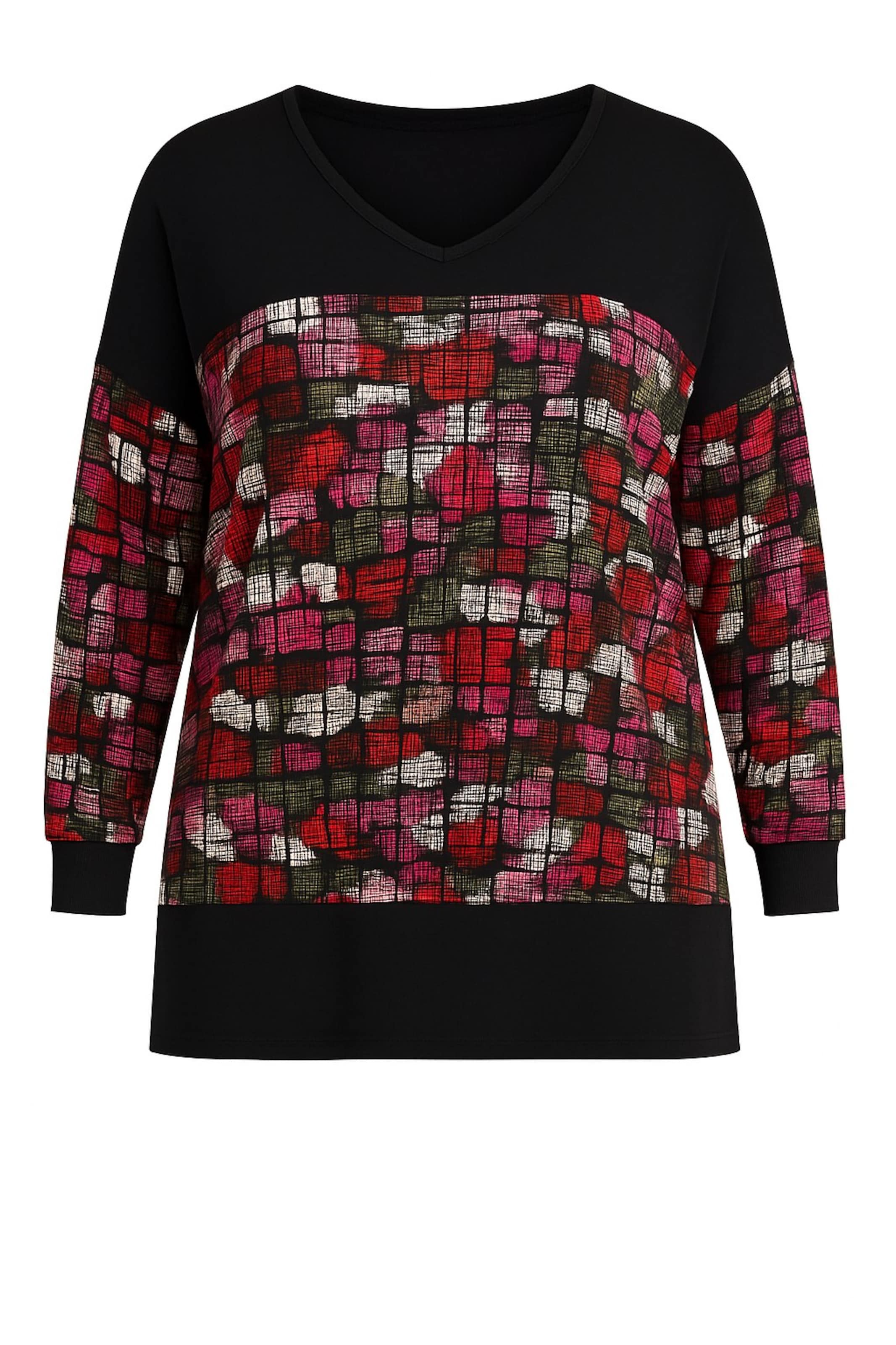 Stil Diva Blouse in Zwart: voorkant