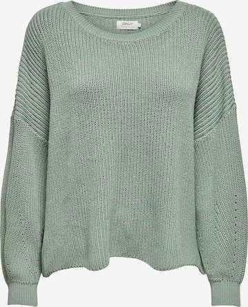 ONLY - Pullover oversized 'Hilde' em verde: frente