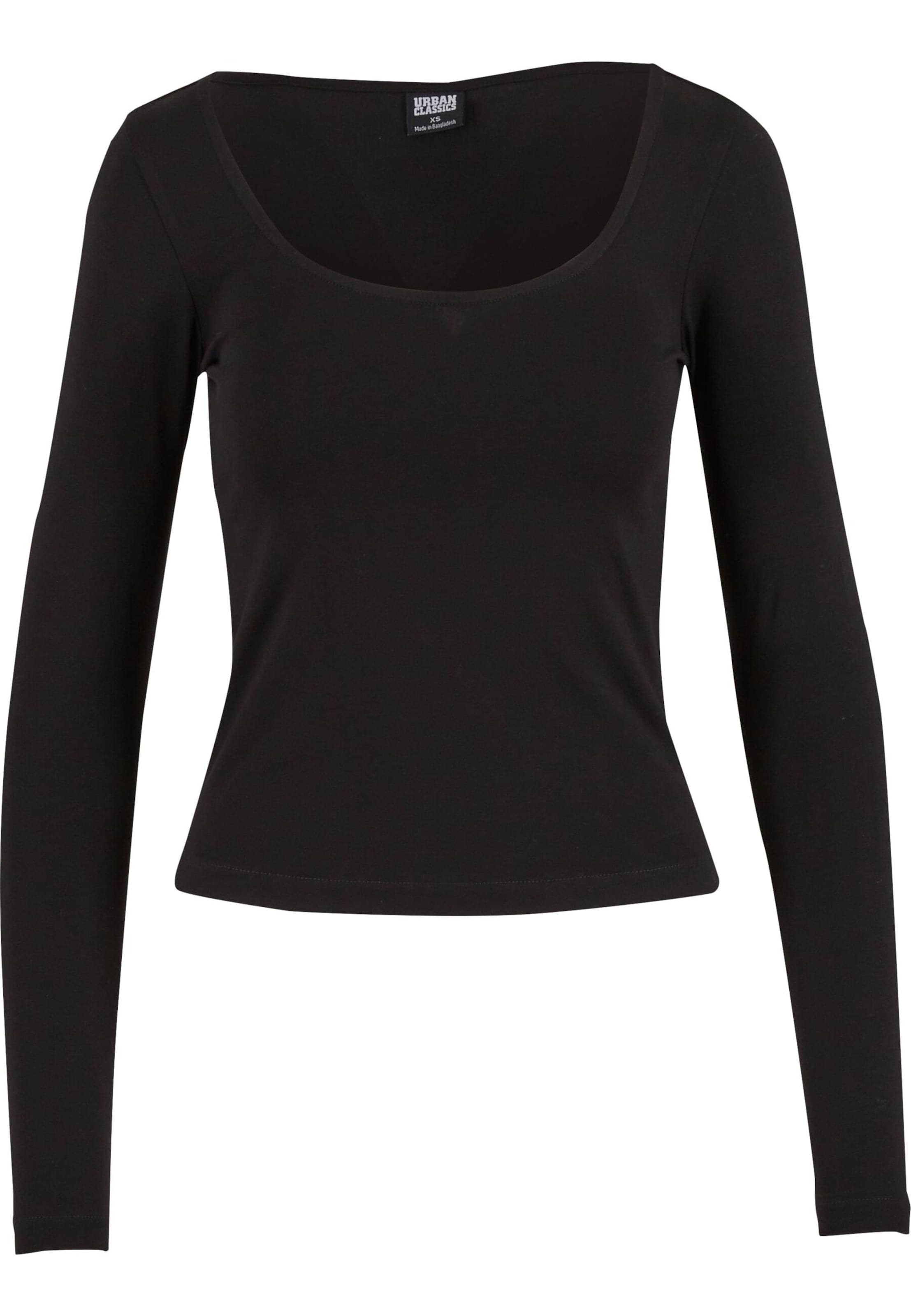 Maglietta di Urban Classics in nero: frontale