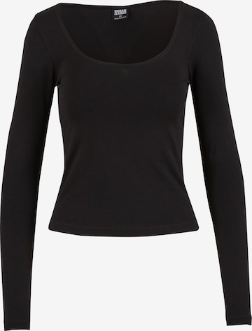 Urban Classics Shirt in Schwarz: Vorderseite