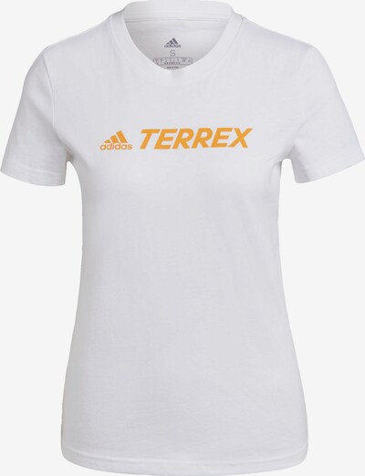 Tricou funcțional ADIDAS TERREX pe portocaliu / alb, Vizualizare produs