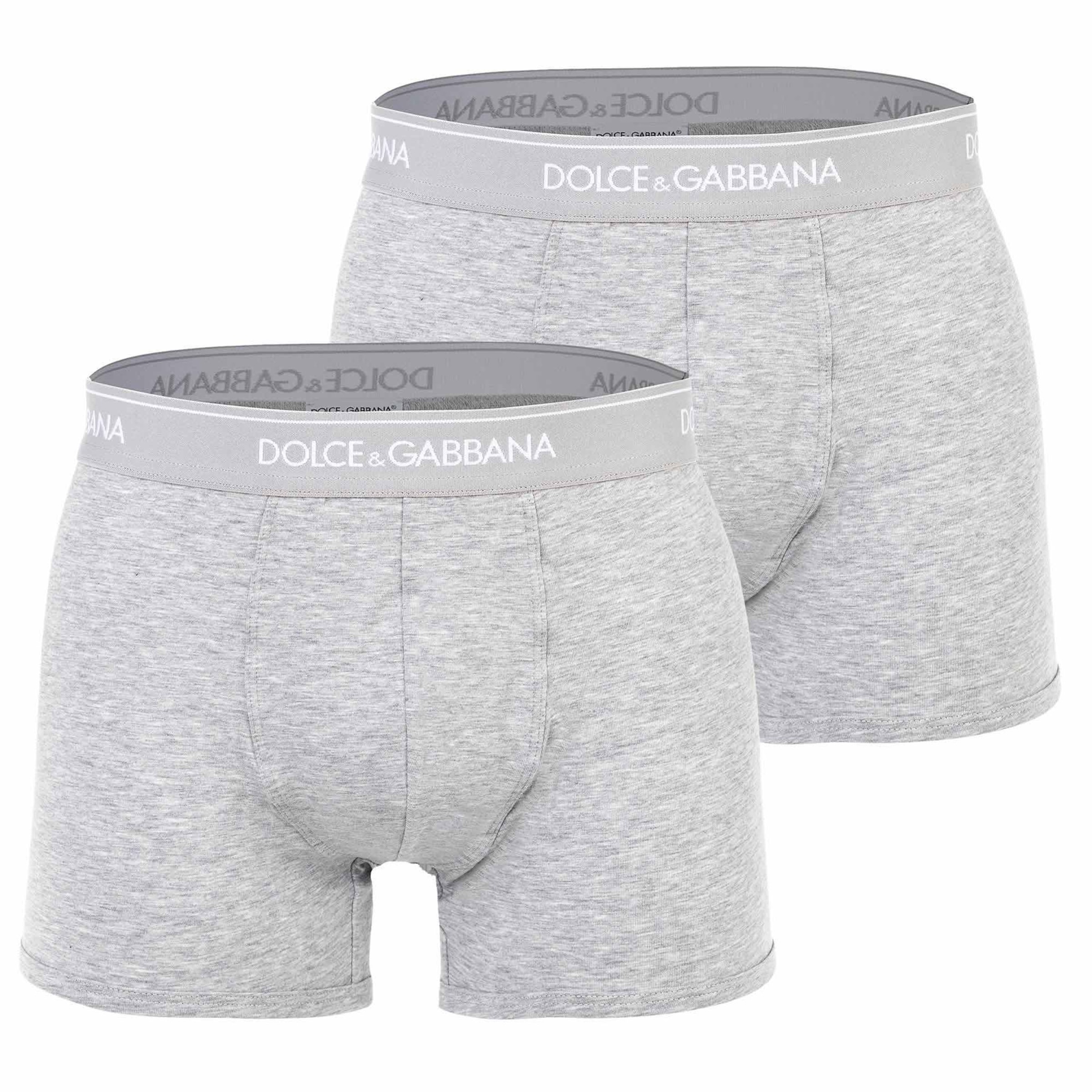 DOLCE & GABBANA Boxershorts in Grau: Vorderseite