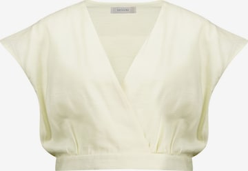 T-shirt 'MELICE' Deeluxe en blanc : devant