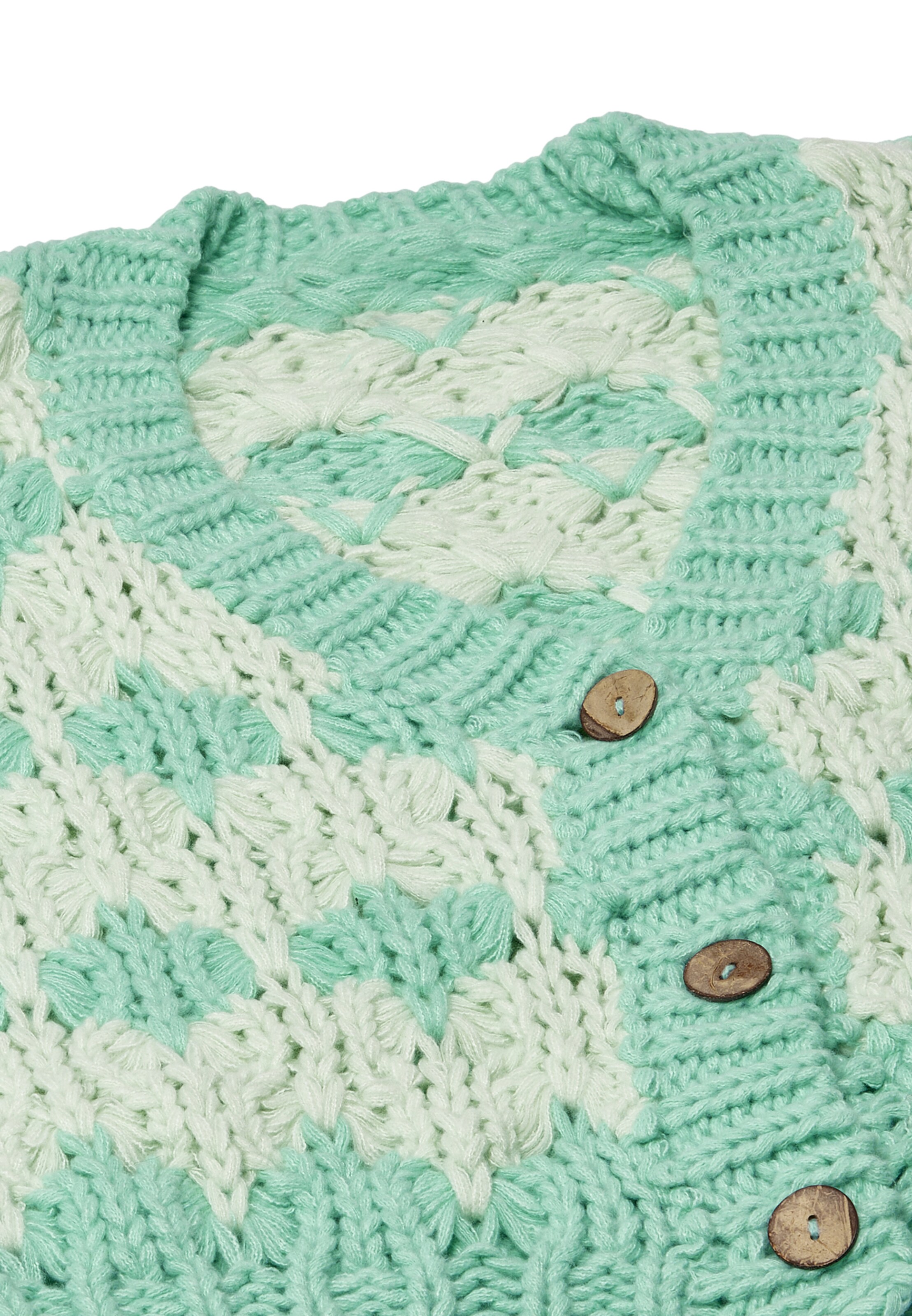 ebeeza Knit Cardigan in Green