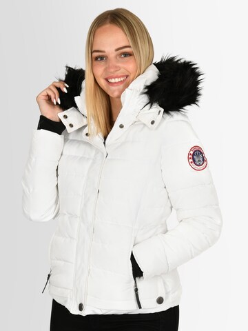 NAVAHOO Jacke 'Chloe' in Weiß: Vorderseite