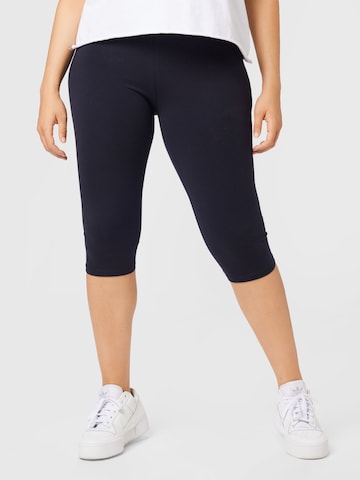 ONLY Carmakoma Skinny Leggings 'TIME' in Blue: front