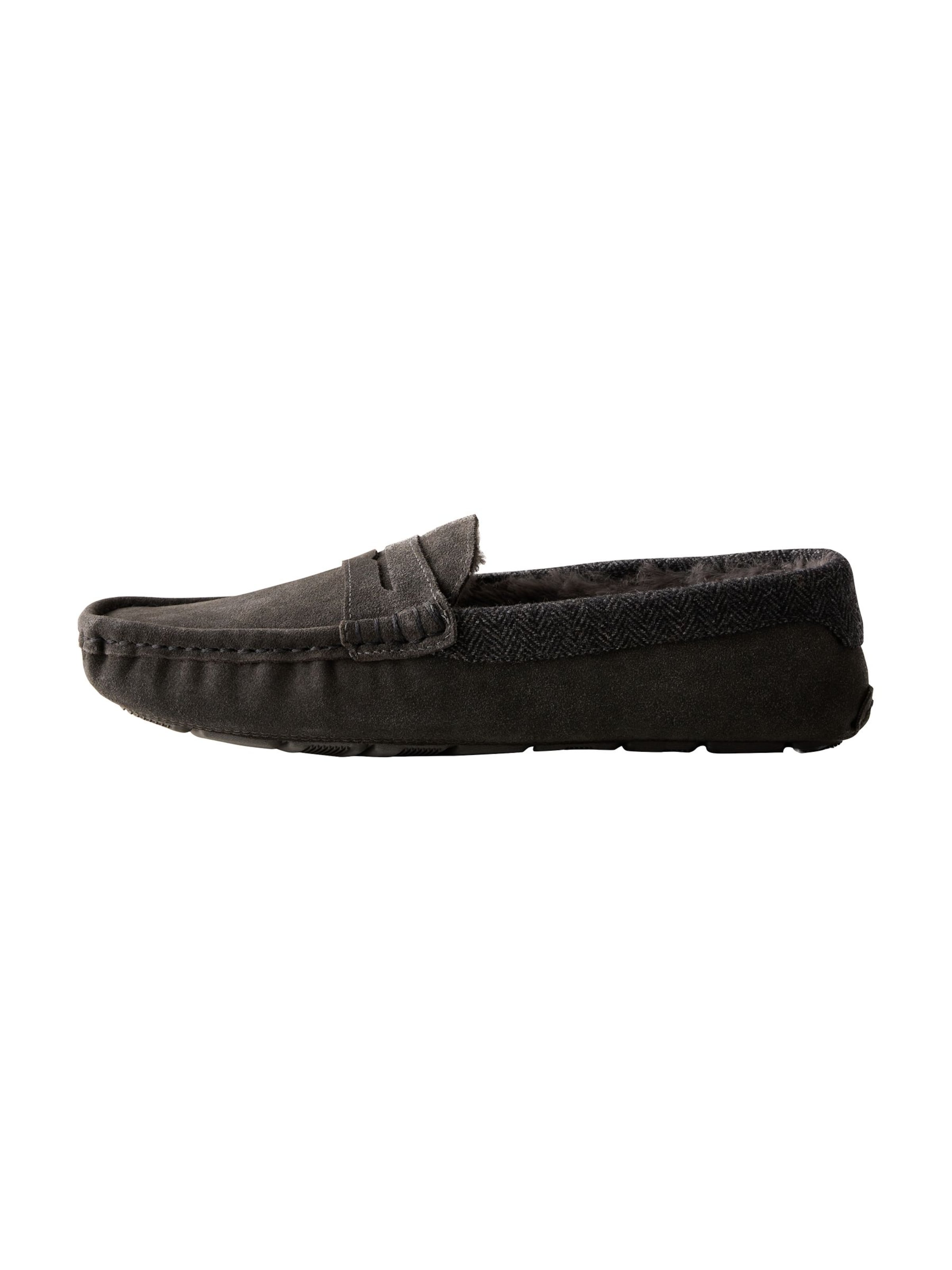 Next Moccasin in 40 in Grey / Anthracite / Mottled grey, Item view