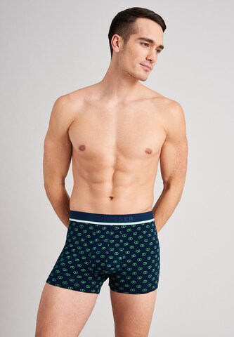 SCHIESSER Boxer shorts '95/5' in Blue: front