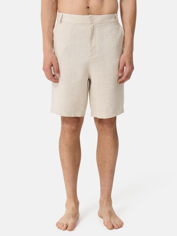 CASH-MERE.CH Regular Housut värissä beige: etupuoli