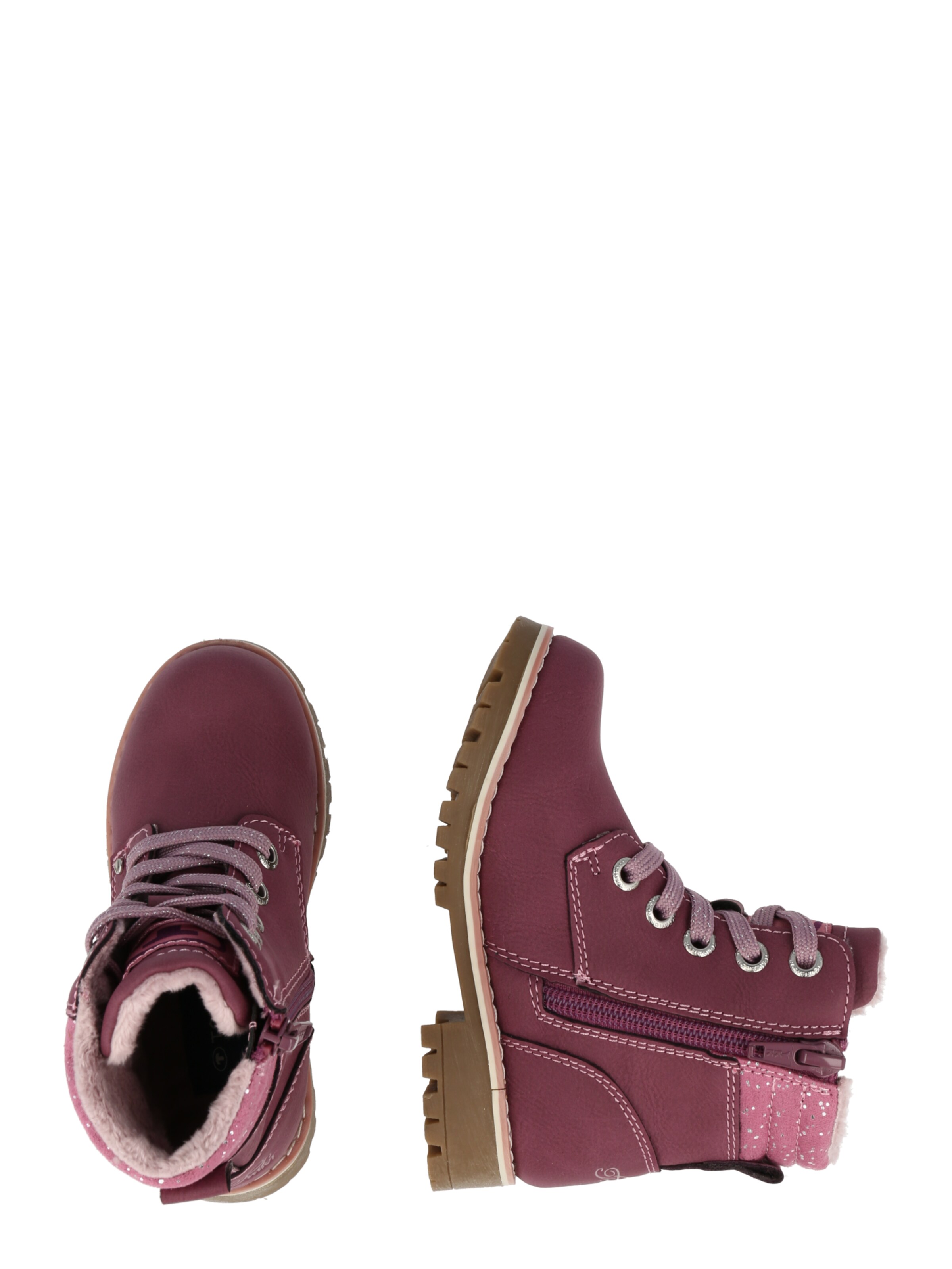 TOM TAILOR Laarzen in Fuchsia, Oudroze | ABOUT YOU