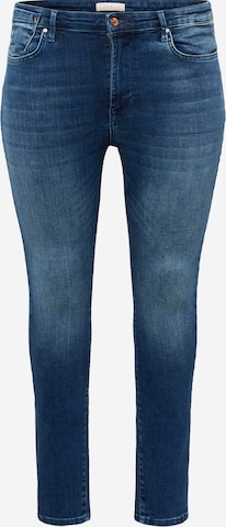 ONLY Curve Skinny Jeans 'FOREVER' i blå: forside