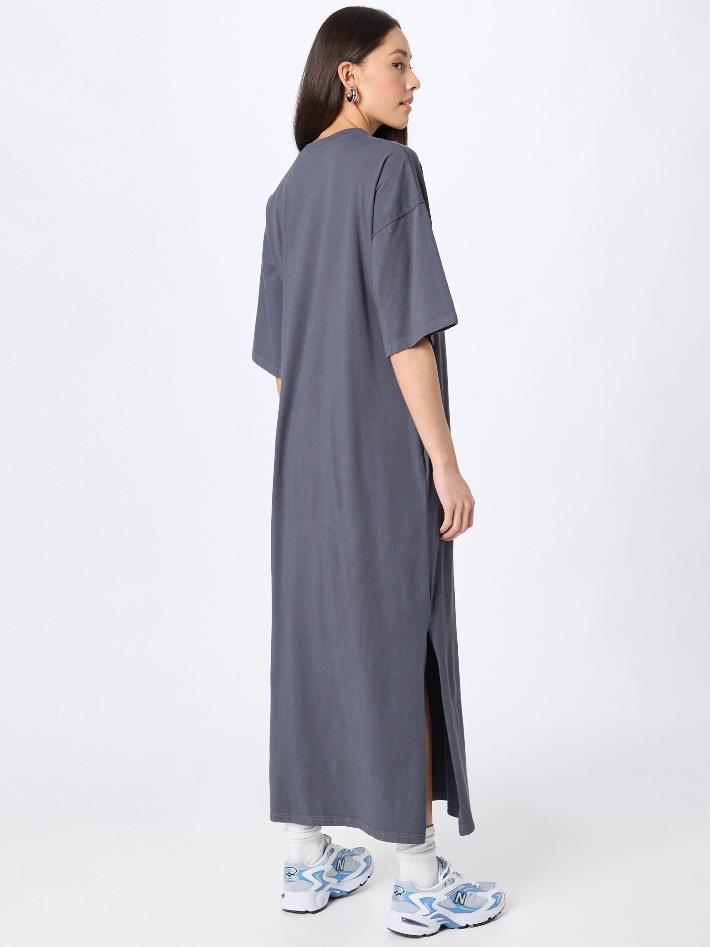 Frauen Kleider Nasty Gal Kleid 'Midaxi' in Dunkelgrau - GC85602 Frauen Kleider Nasty Gal Kleid 'Midaxi' in Dunkelgrau - GC85602