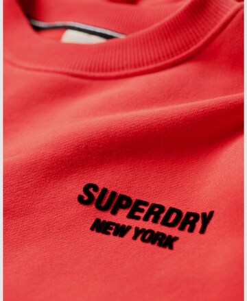 Sweat-shirt Superdry en rouge