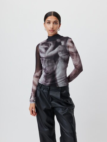 LeGer by Lena Gercke - Camiseta 'Juana' en negro: frente