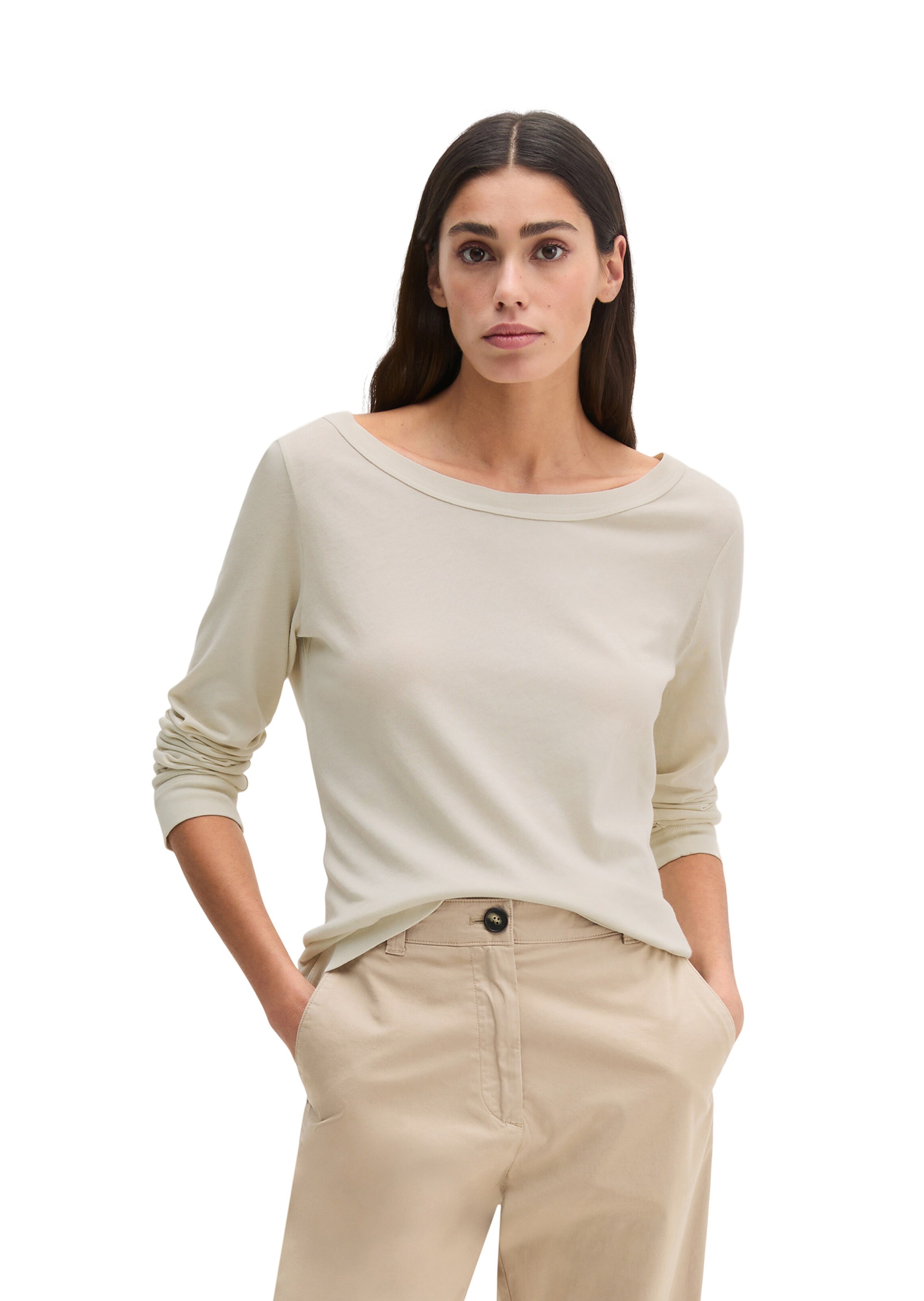 Marc O'Polo Shirt in Grau: Vorderseite