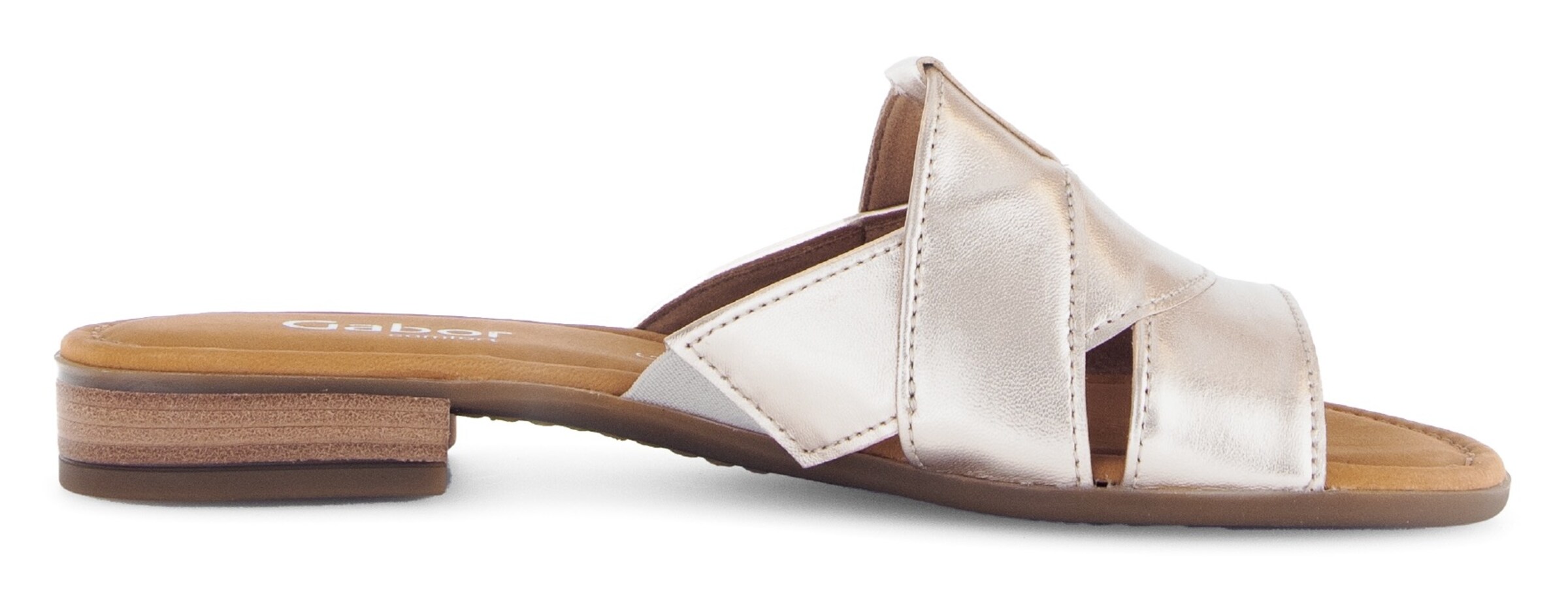 GABOR Pantolette in Gold