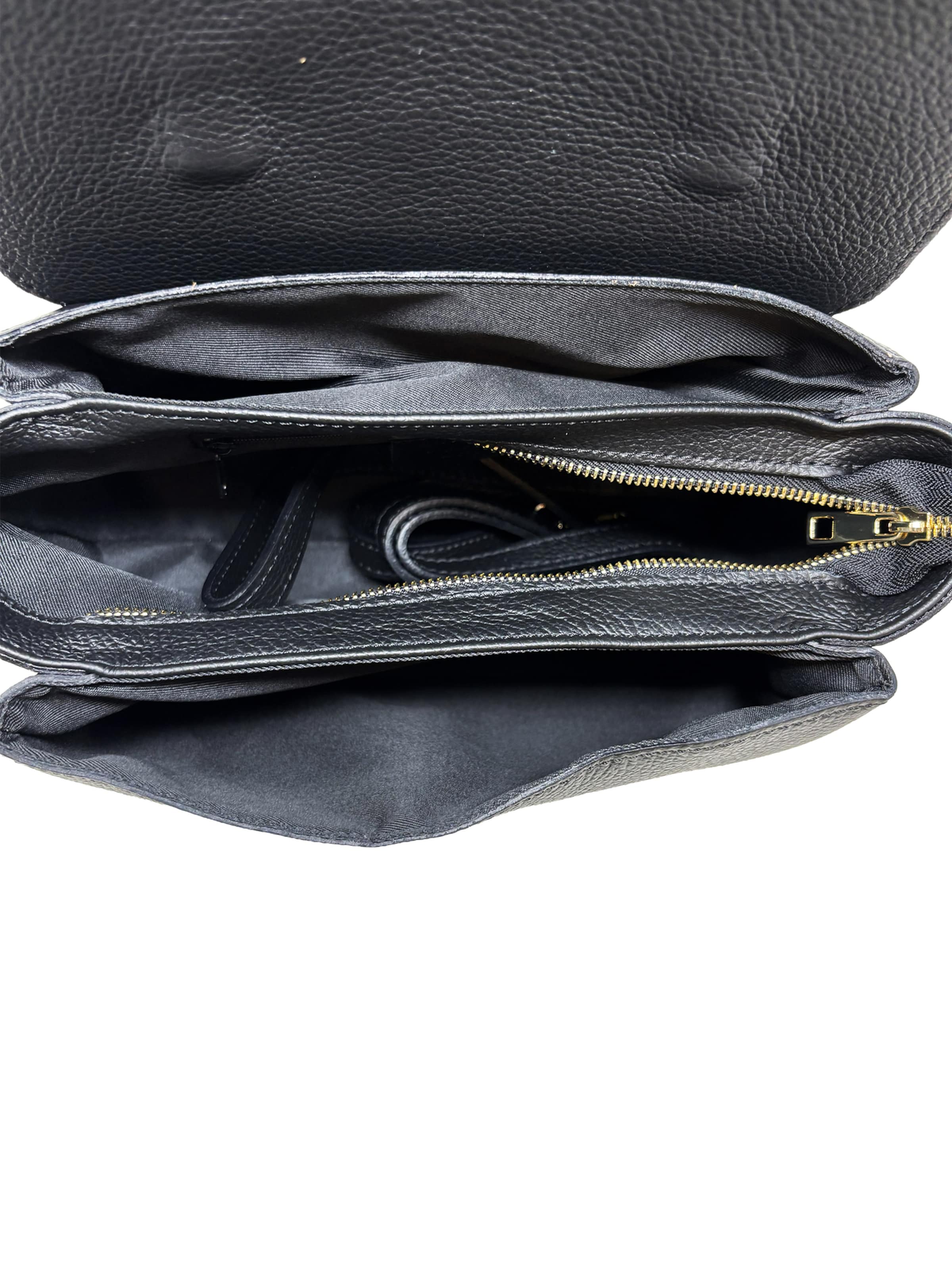 CHICCA BORSE Handtasche in Schwarz