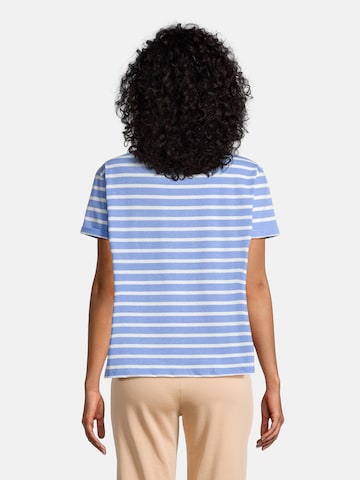 salzhaut Shirt 'OPDEELEN' in Blauw