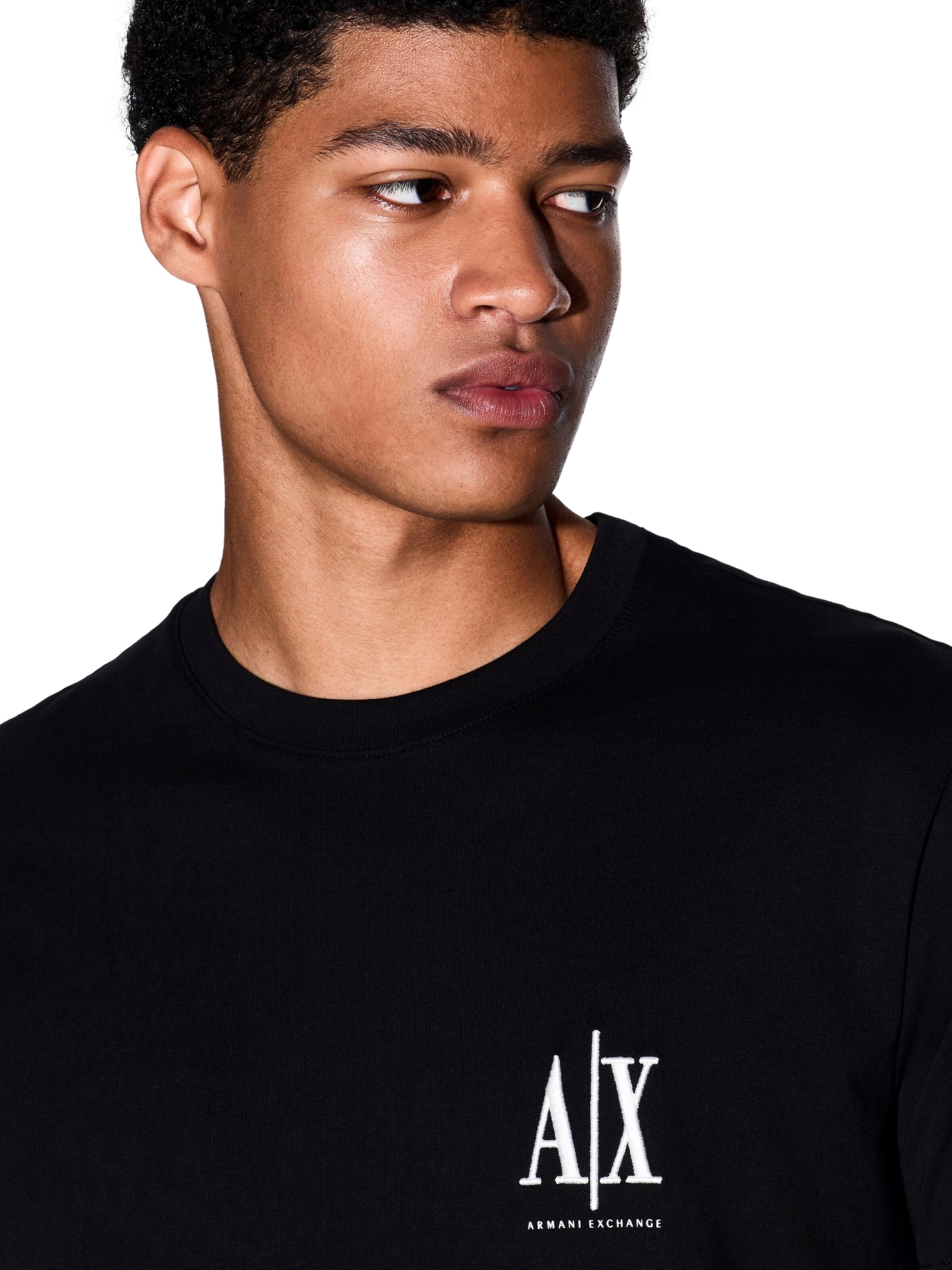 T-Shirt ARMANI EXCHANGE en noir
