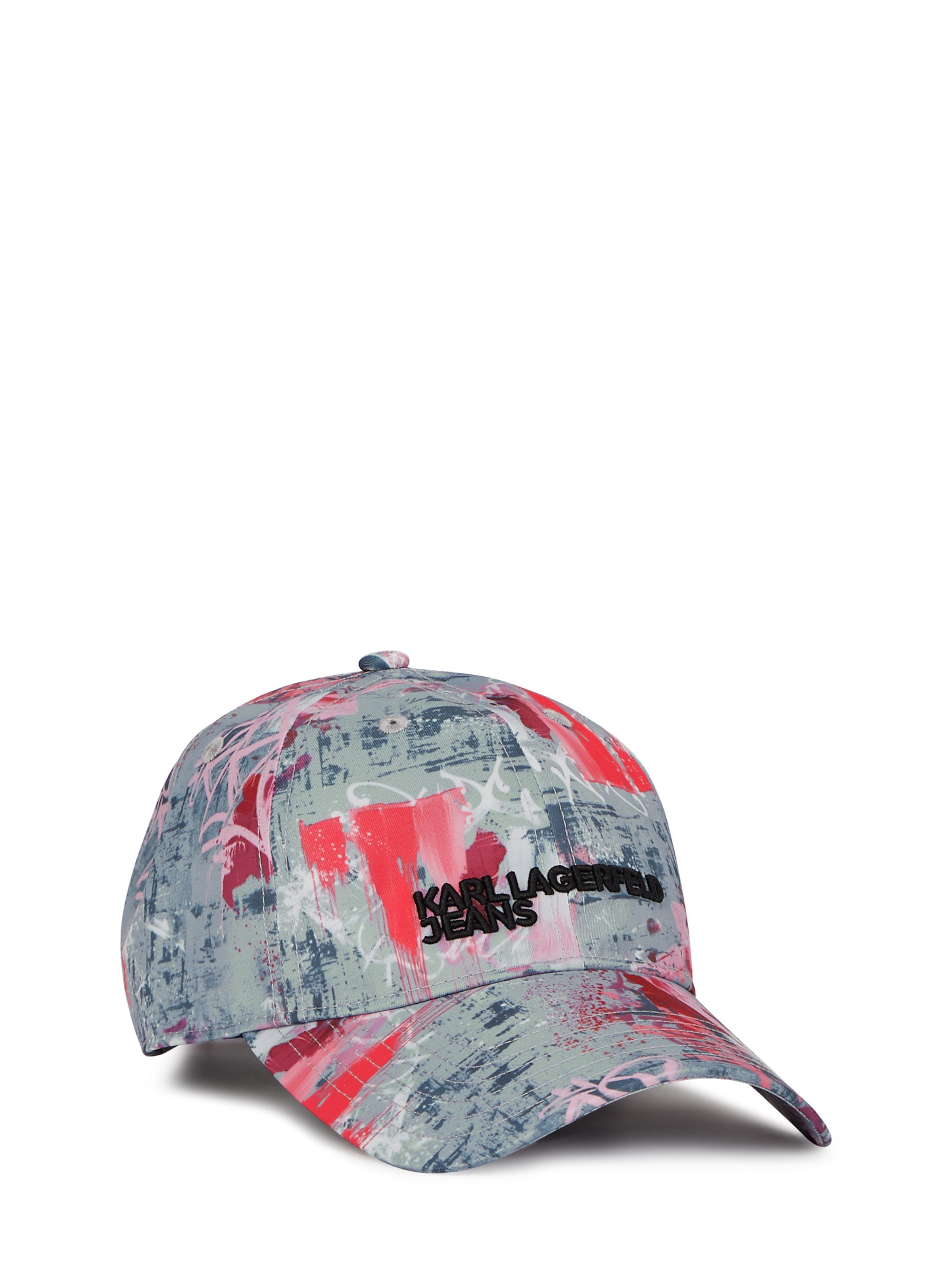 KARL LAGERFELD JEANS Cap in Pink: front