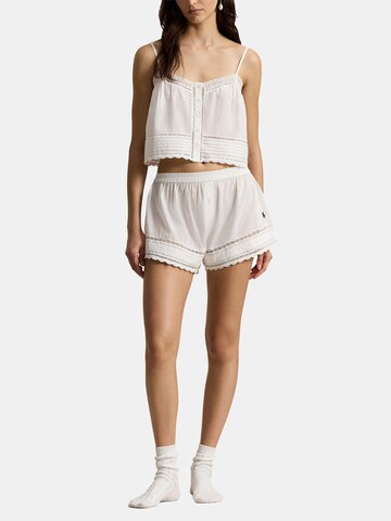 Pyjama ' Vintage Pretty Voile ' Polo Ralph Lauren en blanc