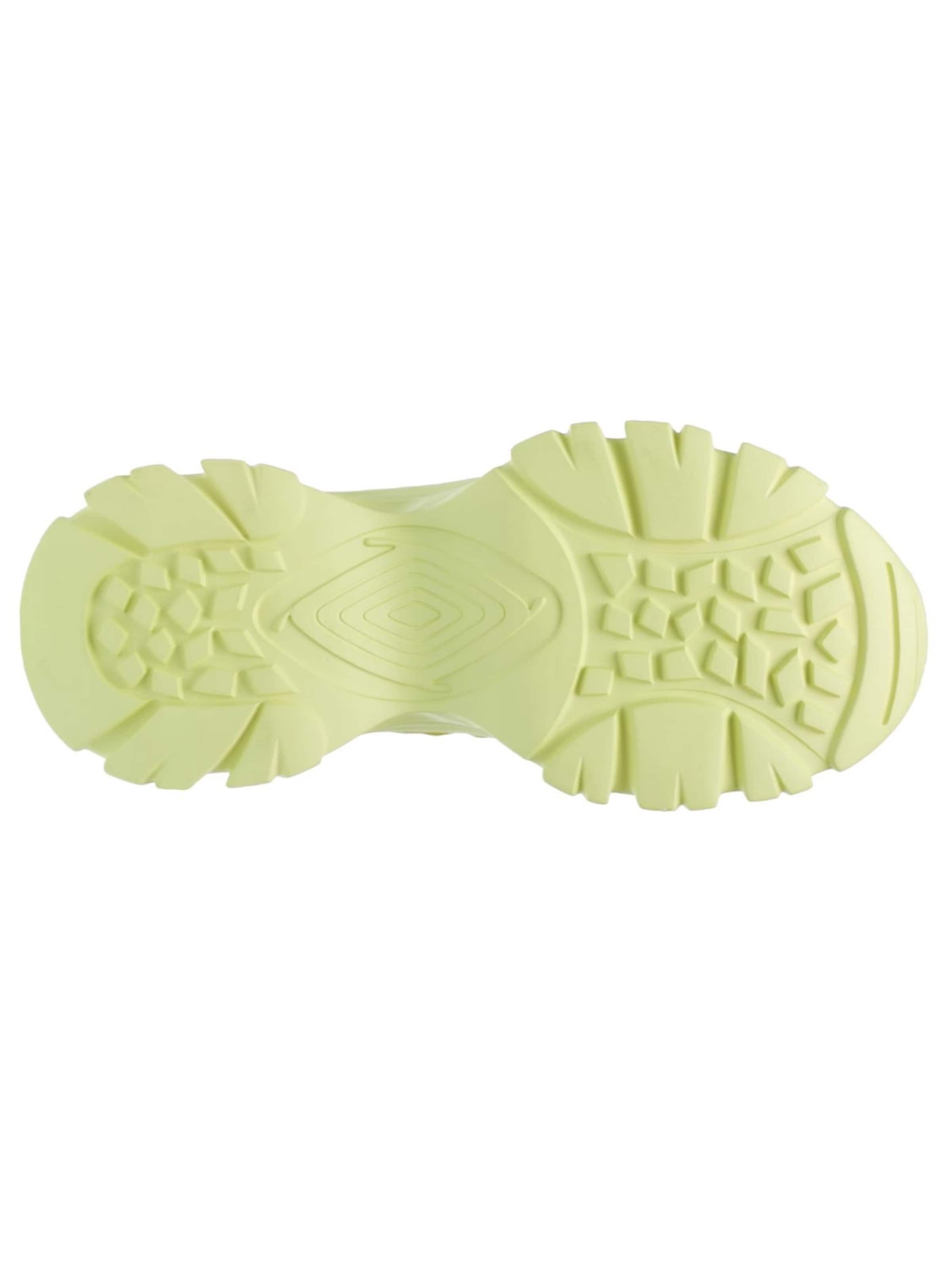 Scarpa stringata sportiva 'W Manerva Neon Lime Shoes' di STEVE MADDEN in verde