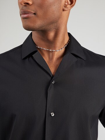 Regular fit Cămașă 'Ellino' de la HUGO pe negru