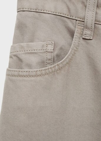 MANGO Wide Leg Jeans 'Hunter' in Grau