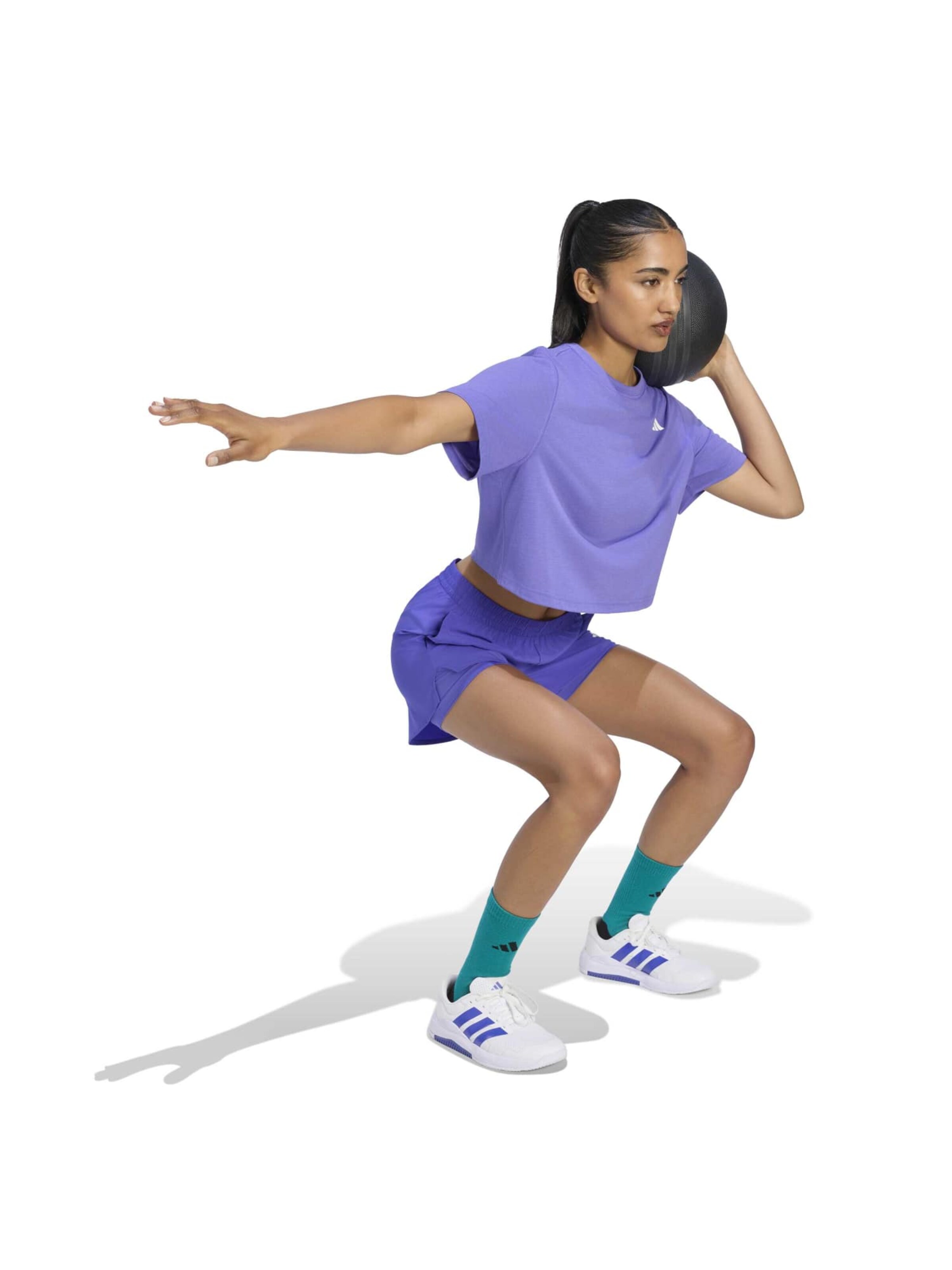 ADIDAS PERFORMANCE regular Παντελόνι φόρμας σε λιλά
