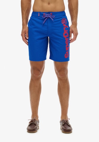 Boardshorts Superdry en bleu