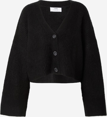 RÆRE by Lorena Rae Pletena jopa | črna barva: sprednja stran