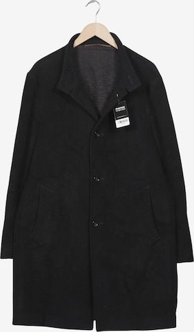 Eduard Dressler Mantel XL in Schwarz: Vorderseite