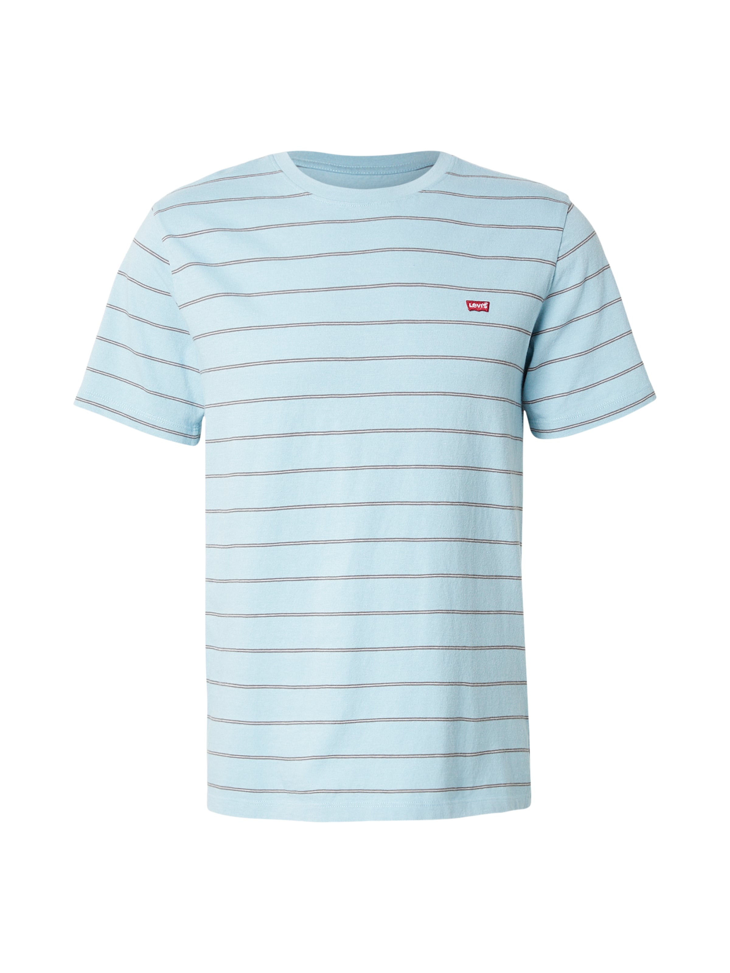 LEVI'S ® T-Shirt 'ORIGINAL HM' en bleu clair / gris / blanc, Vue avec produit