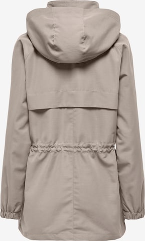 JDY Between-Seasons Parka 'NEW HAZEL' in Grey