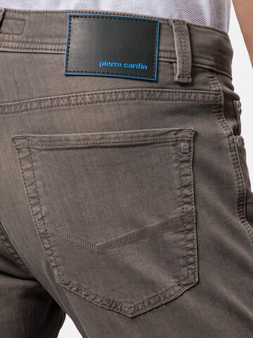 PIERRE CARDIN Slimfit Jeans 'Lyon' in Braun