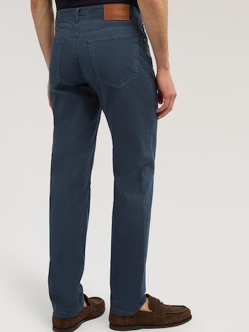 Trussardi Regular Broek in Blauw