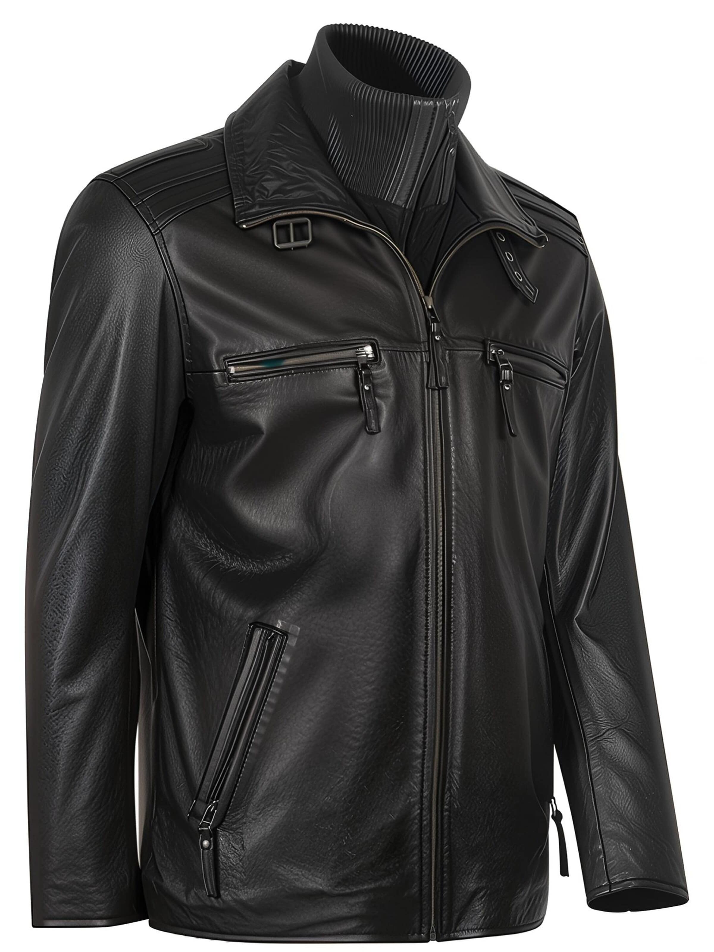 CYCAS D'OR - Chaqueta de entretiempo 'FLEX PARKA - 2 IN 1' en negro