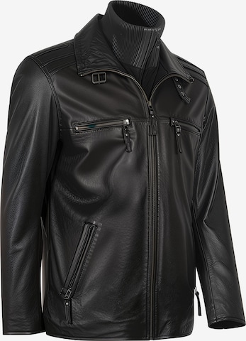 Veste mi-saison 'FLEX PARKA - 2 IN 1' CYCAS D'OR en noir : devant
