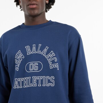 Sweat-shirt new balance en bleu