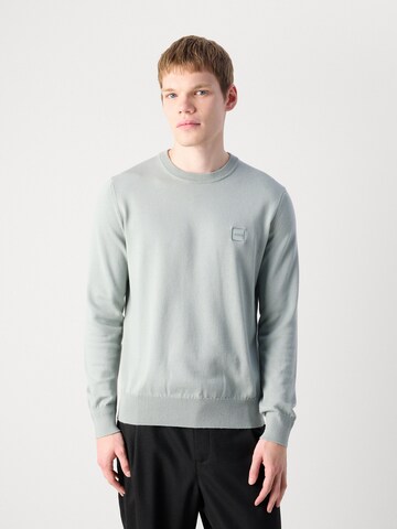 BOSS Pullover 'Kanovano' in Grün: Vorderseite