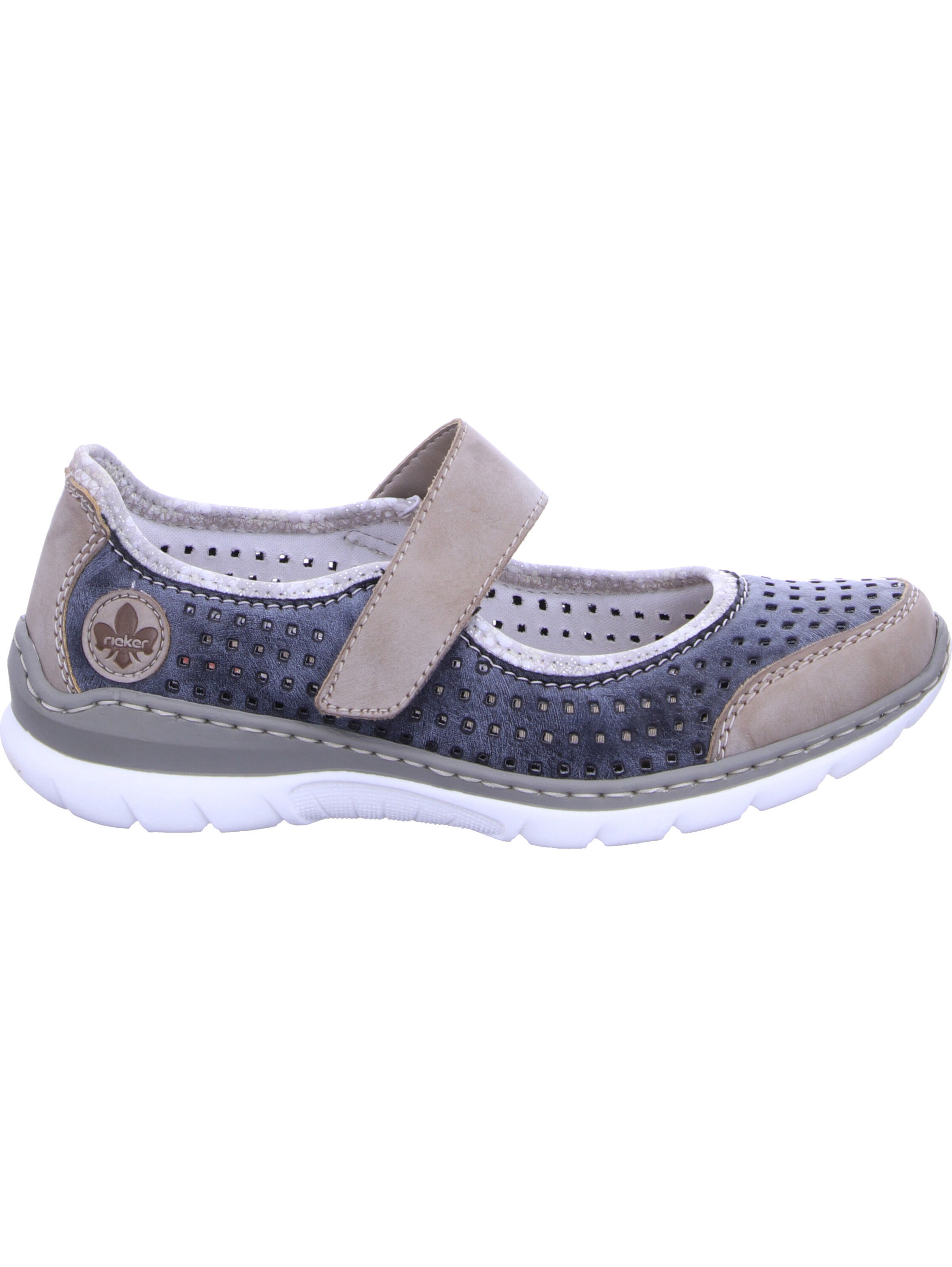 Rieker Slipper in Blau