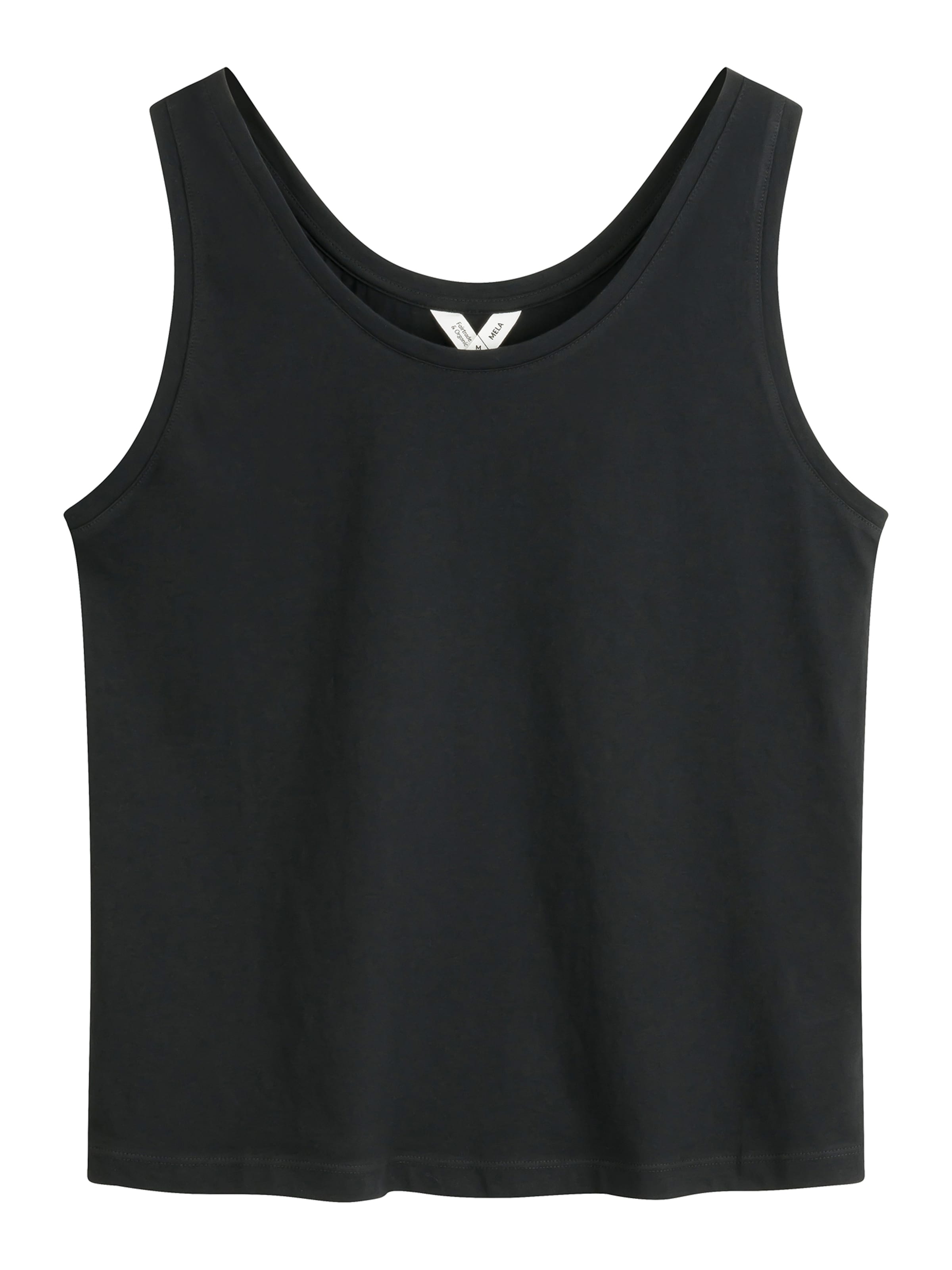 MELA Τοπ 'VANITA' σε μαύρο: μπροστά