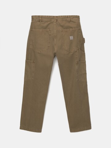 Pull&Bear Loosefit Cargobroek in Bruin