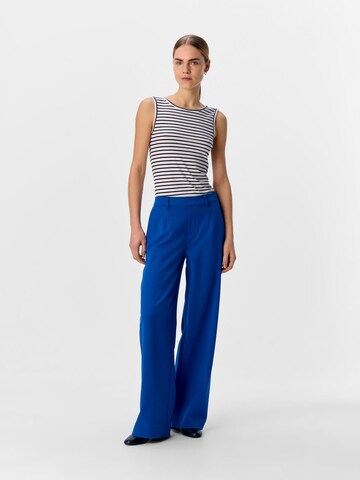 OBJECT Wide leg Broek 'Lisa' in Blauw