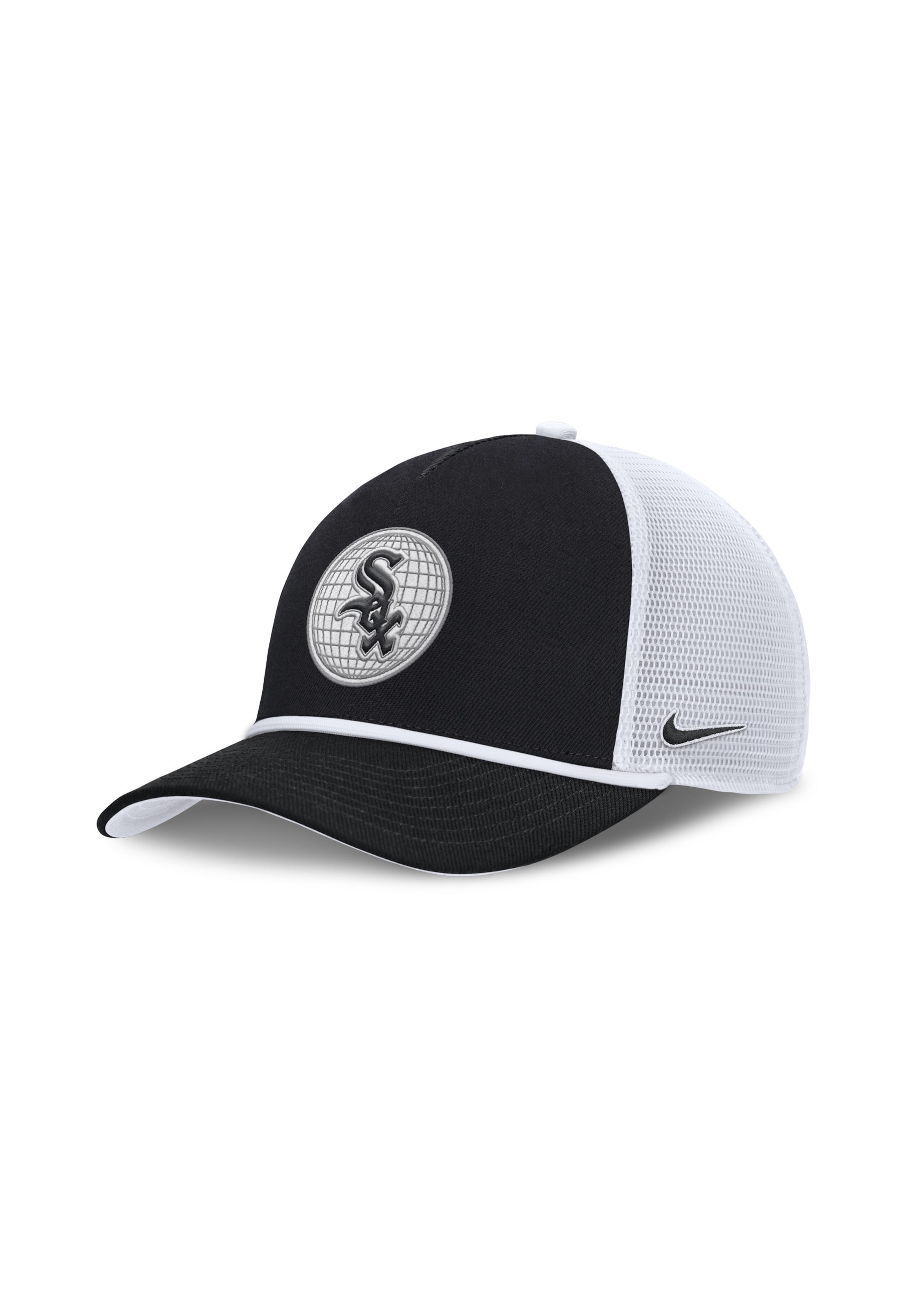 NIKE Sportcap 'Primetime' in Schwarz: Vorderseite