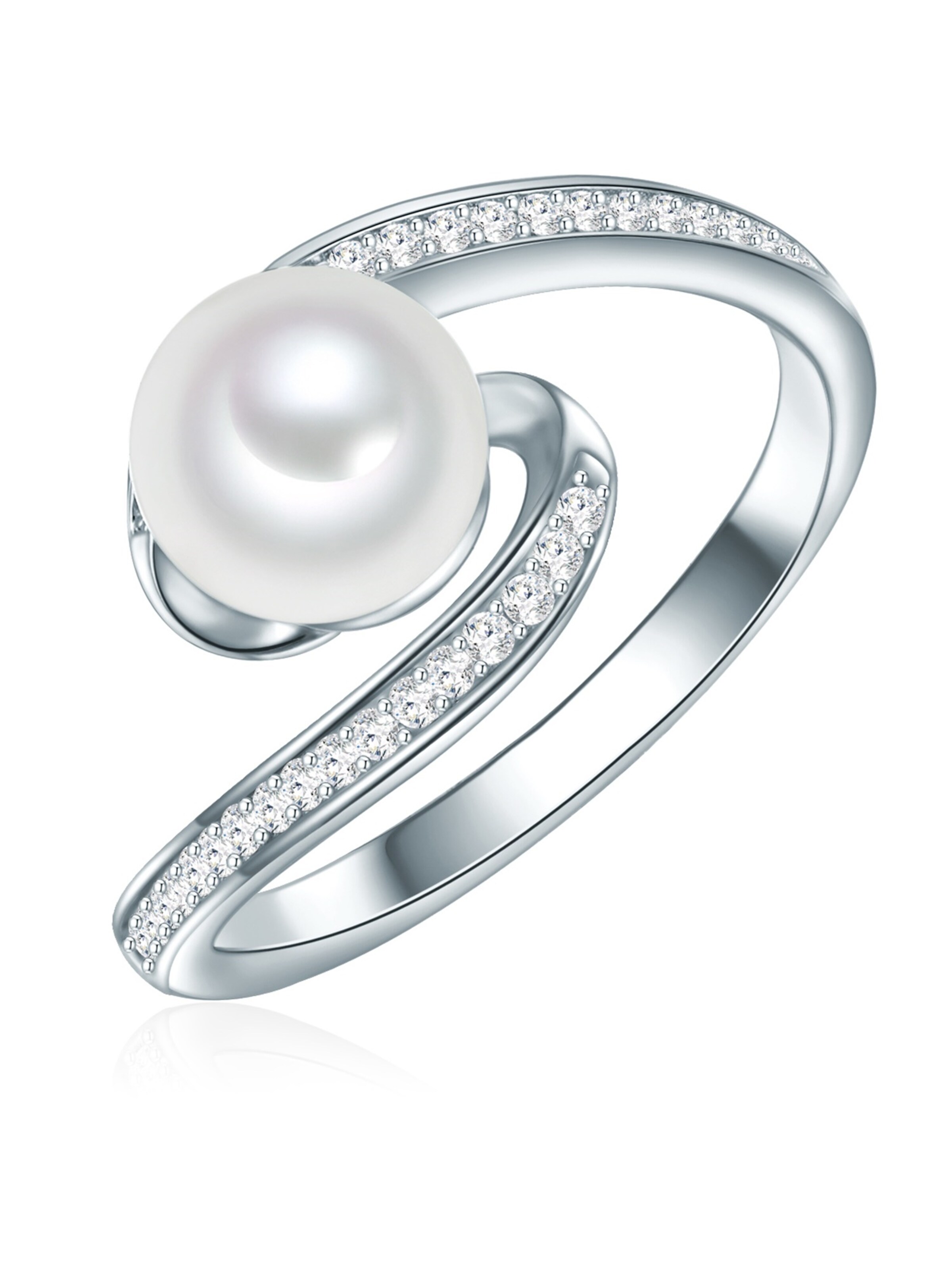 Anello di Valero Pearls in argento: frontale
